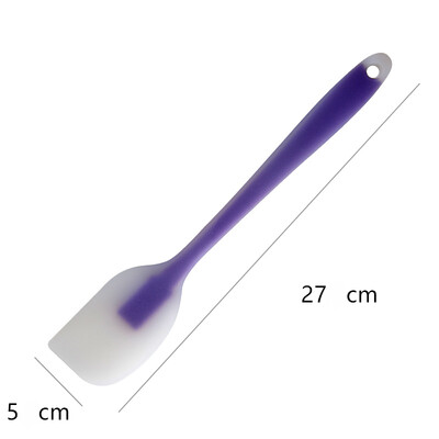 Sütőeszközök Spatula integrált magas hőmérsékletű süteménykrém szilikon spatula áttetsző fejű spatula sütőeszközök konyhai eszközök