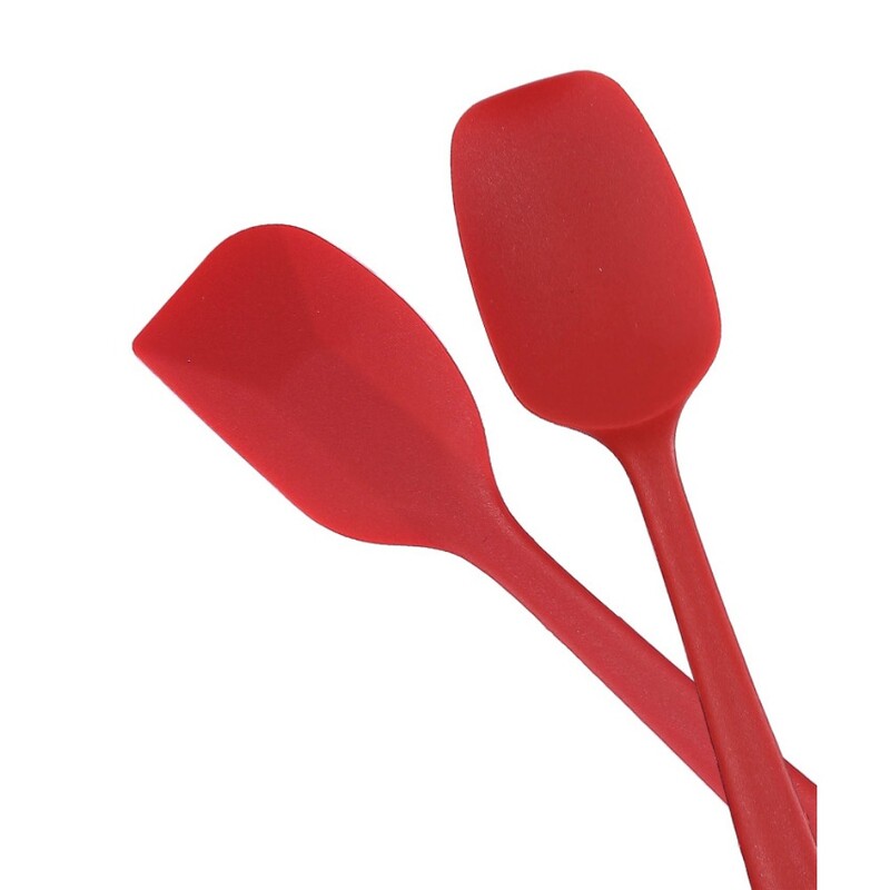 Set de 6 spatule din silicon, dintr-o singură bucată, antiaderente, rezistente la căldură până la 600°F Ustensile de bucătărie Racletă din silicon Gătit Coacere