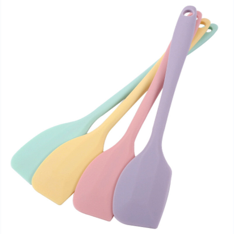 Szilikon spatula, hőálló, tapadásmentes spatula, tökéletes főzéshez, sütéshez és keveréshez, ételminőségű konyhai eszköz