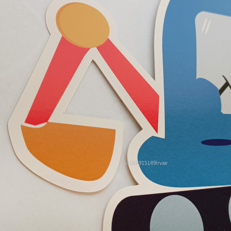 Kék Autó Közlekedési Mérnöki Autó Gyerek Születésnapi Party Hangulat Dekoráció Banner Függő Díszek Babazuhany