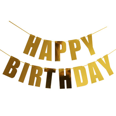 Ολογραφικό ιριδίζον μονόκερος με θέμα Χρόνια πολλά Πανό Κρεμαστές γιρλάντες με κορδόνι για παιδιά Διακοσμήσεις γενεθλίων ενηλίκων