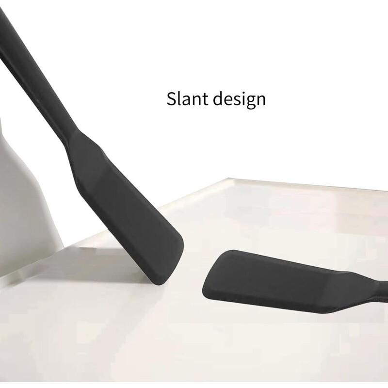 1 db szilikon spatula tojás omlett Crepe Brownie vékony gumi spatula készlet tapadásmentes edényekhez