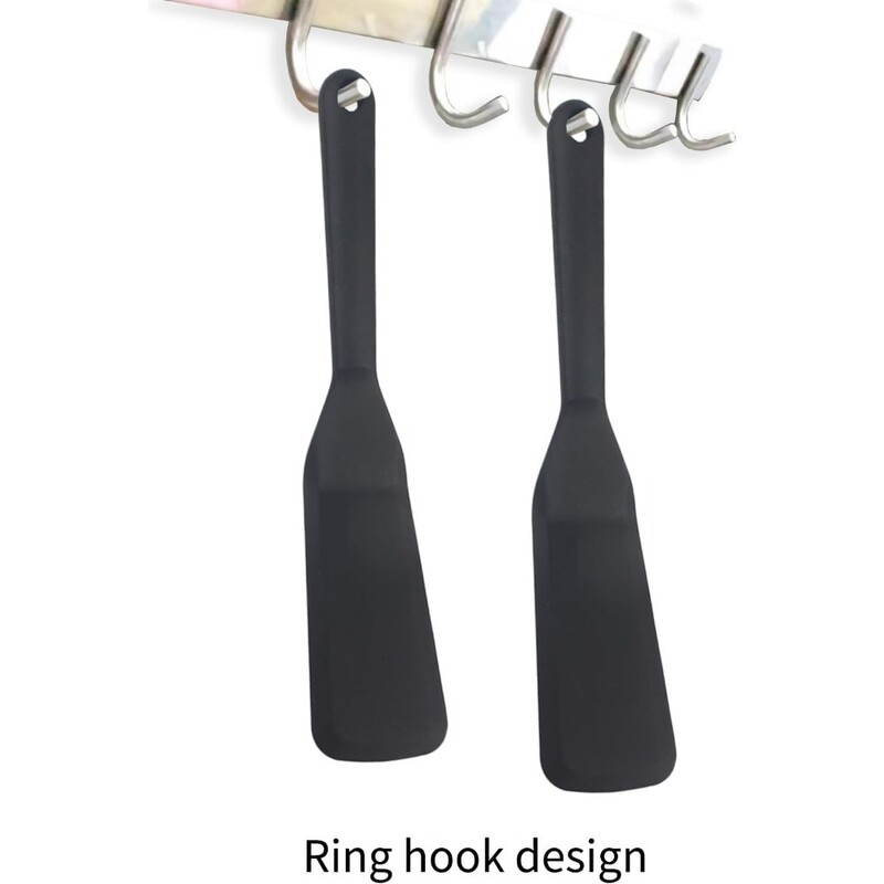 1 db szilikon spatula tojás omlett Crepe Brownie vékony gumi spatula készlet tapadásmentes edényekhez