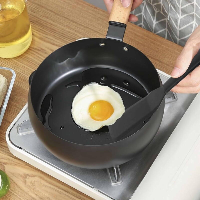 1 db szilikon spatula tojás omlett Crepe Brownie vékony gumi spatula készlet tapadásmentes edényekhez