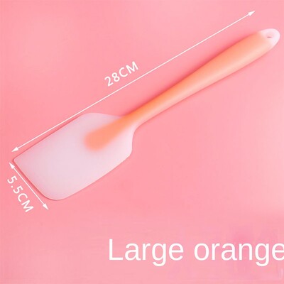 Szilikon spatula áttetsző torta spatula krém turmix kés magas hőmérsékletnek ellenálló konyhai sütőeszköz