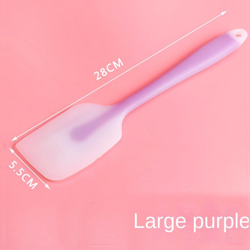 Szilikon spatula áttetsző torta spatula krém turmix kés magas hőmérsékletnek ellenálló konyhai sütőeszköz