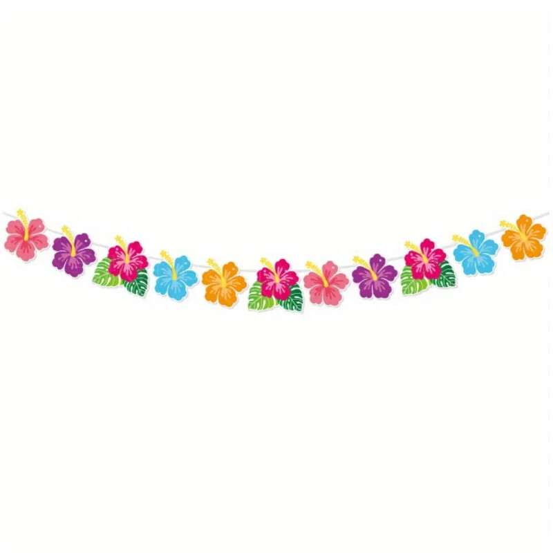 Χαβανέζικα διακοσμητικά πάρτι, καλοκαιρινές σημαίες φλαμίνγκο, πανό πάρκων άγριας ζωής σε τροπική ζούγκλα, διακοσμητικά πάρτι