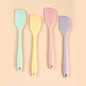 Nagy és kicsi integrált szilikon kaparó, magas hőmérsékletnek ellenálló krémes torta spatula konyhai sütőeszköz