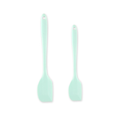 Nagy és kicsi integrált szilikon kaparó, magas hőmérsékletnek ellenálló krémes torta spatula konyhai sütőeszköz