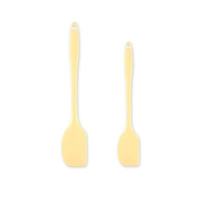 Nagy és kicsi integrált szilikon kaparó, magas hőmérsékletnek ellenálló krémes torta spatula konyhai sütőeszköz