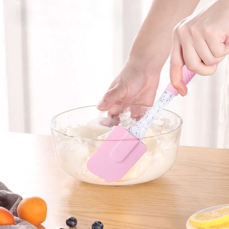 FAIS DU 3Gb Silikona cepšanas rīku komplekti Zivs astes gatavošanas piederumi BBQ kūkas skrāpju birste putotājs karstumizturīgi virtuves instrumenti