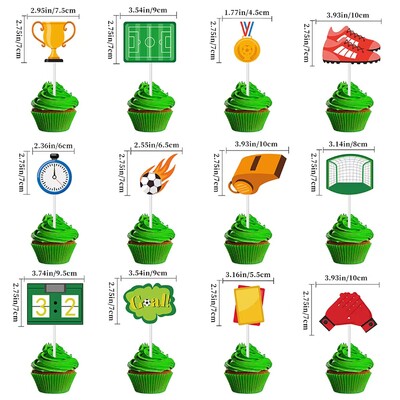 Labdarúgás Boldog születésnapot Papír Banner Füzérek Iskola Sport Foci téma Gyerekek Fiú Születésnapi Party Sármány Zászló Babazuhany kellék