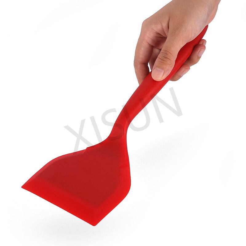Szilikon konyhai edények főzőedények spatula marhahús tojás konyhai kaparó széles pizza főzőeszközök lapát tapadásmentes