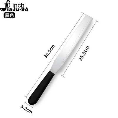6/8/10 hüvelykes rozsdamentes acél torta spatula vajkrém cukormáz fagyos kés simító konyhai sütemény torta díszítő eszközök