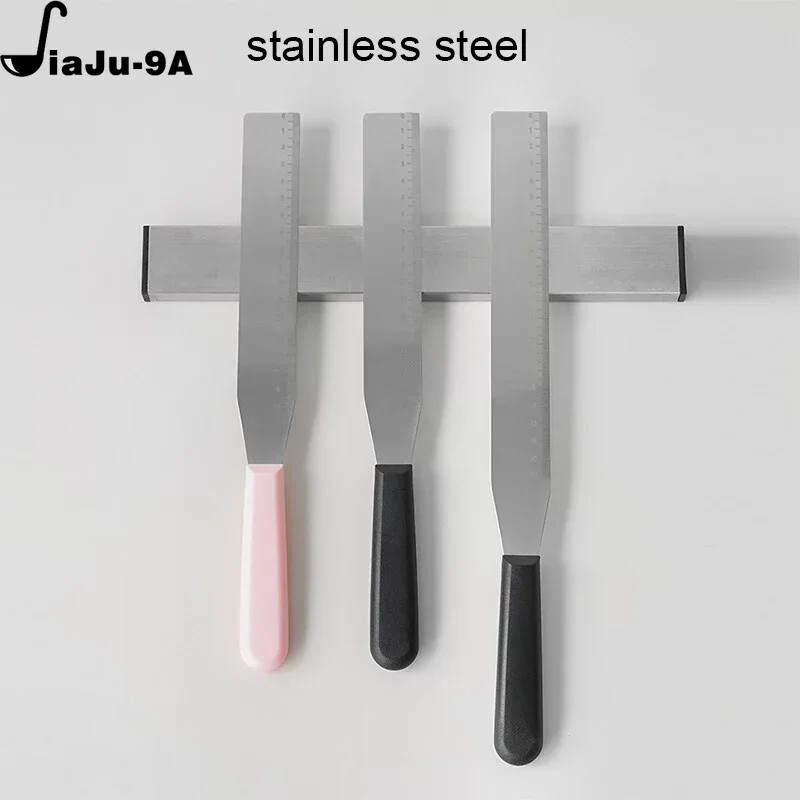 6/8/10 hüvelykes rozsdamentes acél torta spatula vajkrém cukormáz fagyos kés simító konyhai sütemény torta díszítő eszközök