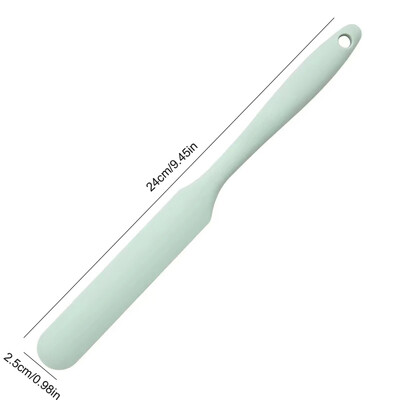 Ξύστρα κρέμα σιλικόνης Ενσωματωμένη σπάτουλα για κέικ ανθεκτική στη θερμότητα Αξεσουάρ κουζίνας σπάτουλα ποιότητας τροφίμων Εργαλεία ψησίματος
