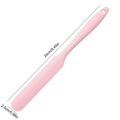 Ξύστρα κρέμα σιλικόνης Ενσωματωμένη σπάτουλα για κέικ ανθεκτική στη θερμότητα Αξεσουάρ κουζίνας σπάτουλα ποιότητας τροφίμων Εργαλεία ψησίματος