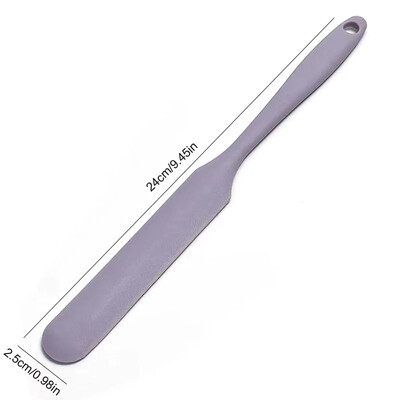 Ξύστρα κρέμα σιλικόνης Ενσωματωμένη σπάτουλα για κέικ ανθεκτική στη θερμότητα Αξεσουάρ κουζίνας σπάτουλα ποιότητας τροφίμων Εργαλεία ψησίματος