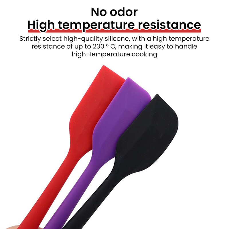 Viss vienā silikona skrāpju birstes lāpstiņa 6-daļīgs silikona cepšanas komplekts Cepšanas rīki