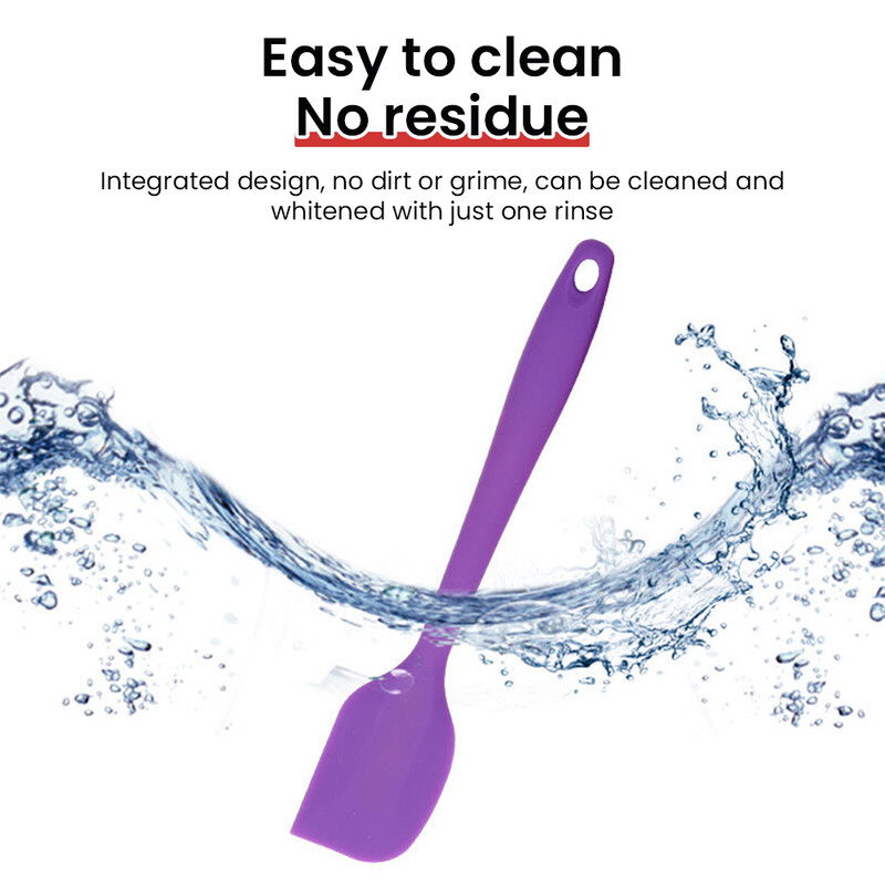 Viss vienā silikona skrāpju birstes lāpstiņa 6-daļīgs silikona cepšanas komplekts Cepšanas rīki