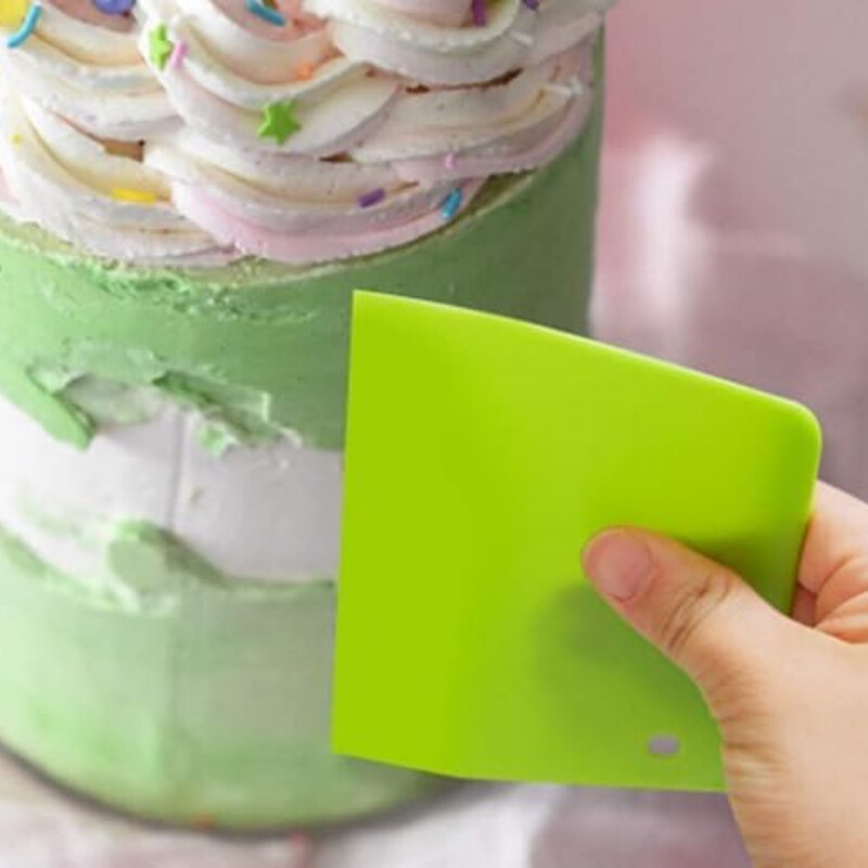 Tešlos grandiklis kepimui „pasidaryk pats“ stalo pjaustytuvas plastikinis dubens grandiklis virtuvės pyragas Kremas sviestas duona Fondant mentelės peilio daliklis
