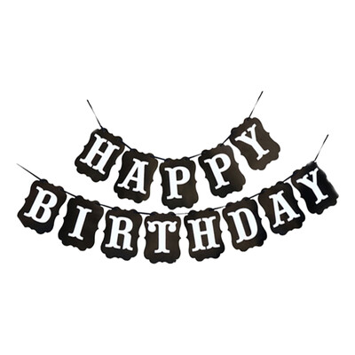 Új boldog születésnapi dekoráció Születésnapi parti sármány Füzér Babazuhany kellékek Boldog születésnapot Banner dekoráció