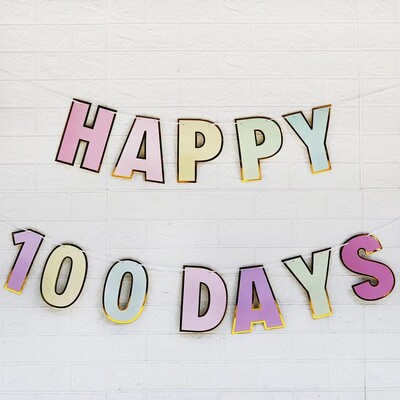 Χρόνια πολλά Πανό Παστέλ Macaron Πολύχρωμα Γράμματα Πανό για Παιδιά Μωρό Ενήλικες Αγόρια Κορίτσια Διακοσμήσεις γενεθλίων προμήθειες πάρτι