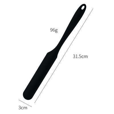 31,5*3cm silikoninis didelis gremžtuvas kreminis ilgo peilio grandiklis pyragas mažiems priedams silicio mentele Kepimo įrankiai pyragams