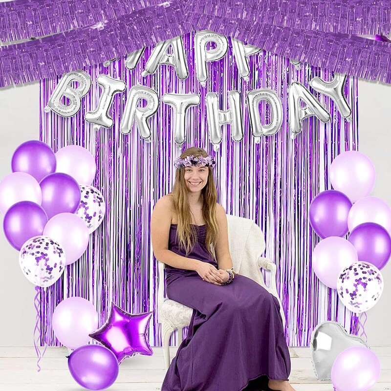 30 x 300 cm-es fólia rojtos füzér, fém talmi szalagok, felakasztott szalaghirdetések felvonuláshoz, születésnapi esküvői karácsonyi parti dekorációhoz