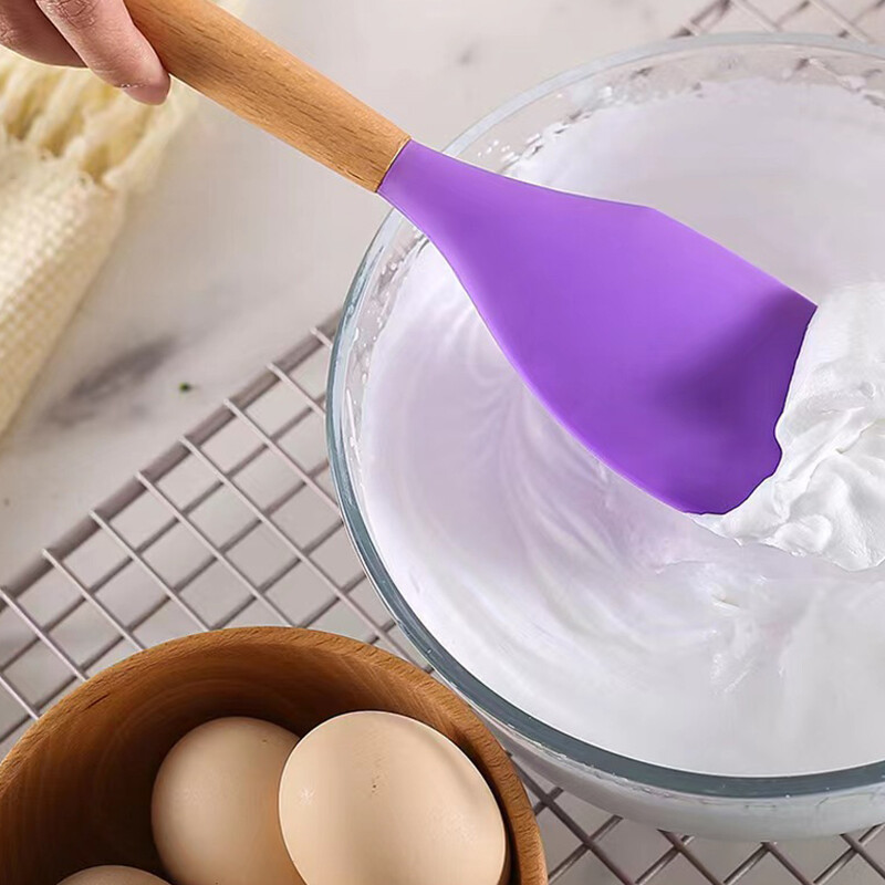 Silikoninis kreminis kepimo grandiklis Nelipnus sviesto mentelė pjaustytuvas Šokoladas glotnesnis karščiui atsparus virtuvės konditerijos įrankiai grandiklis
