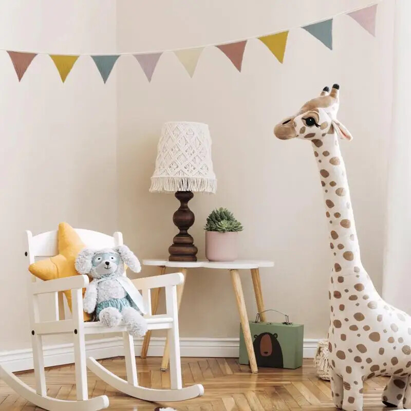 Lombozló zászlók Óvodai sármányok zászlók Mosható pamut szövet háromszög lobogó füzér óvodai dekorációhoz Születésnap