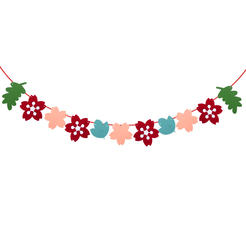 Teknőslevél dekoráció boldog születésnapot transzparens Hibiszkusz virág Születésnapi Papír Füzér Nyári Boldog Születésnapi Party Trópusi dekoráció