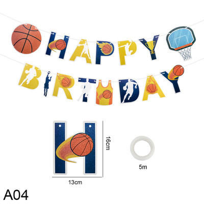 Πανό ποδοσφαίρου Χρόνια πολλά Χαρτί Πανό Γιρλάντες Σχολικό Αθλητικό Θέμα Ποδόσφαιρο Παιδικό πάρτι γενεθλίων αγοριών Bunting Flag Baby Shower