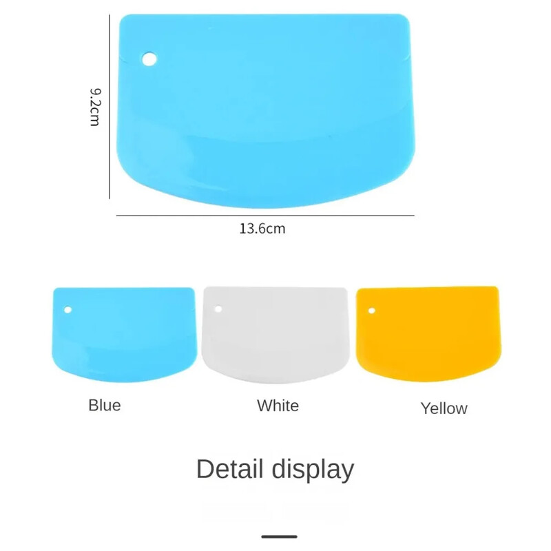 Tešlos grandiklio mentele Lengva laikyti Silikoninės medžiagos Tortas Kremas Kepta Duona Buitinė Lygių kraštų Mentele Kepimo Tešlos įrankiai