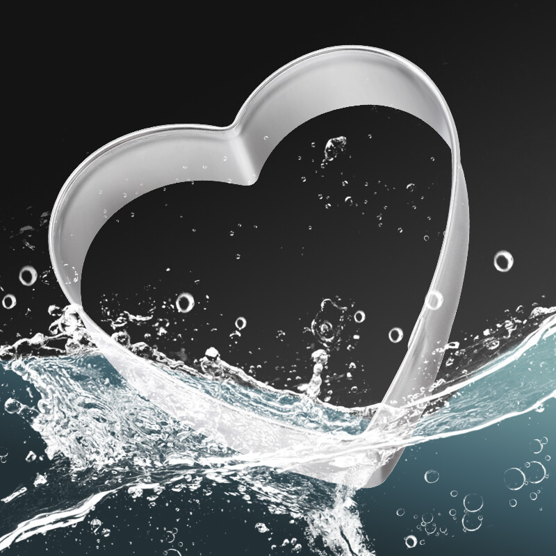 FAIS DU rozsdamentes acél kekszvágó Geometrikus formák süteményekhez Kerek alakú süteményvágó tészta Fondant sütőforma