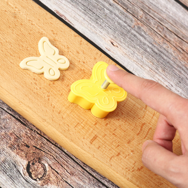 FAIS DU 4 db/Szett Húsvéti Sütemény Vágók 3D Nyúl csirke Keksz Forma Nyomóbélyeg Embosser Fondant cukrászsütő eszközök