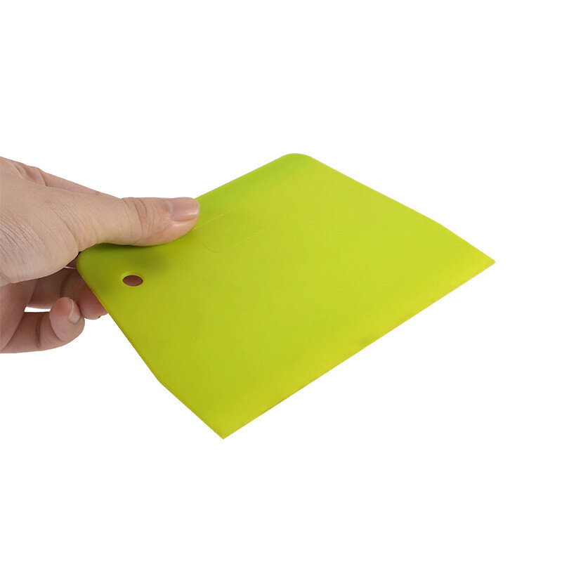 2 gab Cepšanas rīks Plastmasas skrāpis DIY konditorejas krējuma lāpstiņa trapecveida mīklas griešanas nazis kūkas dalītājs virtuves piederumi