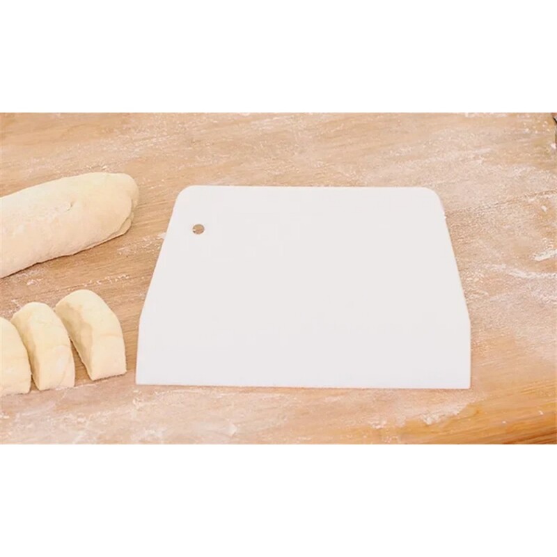 1 vnt. kepimo įrankis plastikinis grandiklis „pasidaryk pats“ tešlos kremas Mentele trapecijos formos tešlos pjaustymui tortų skirstytuvas Virtuvės priedai