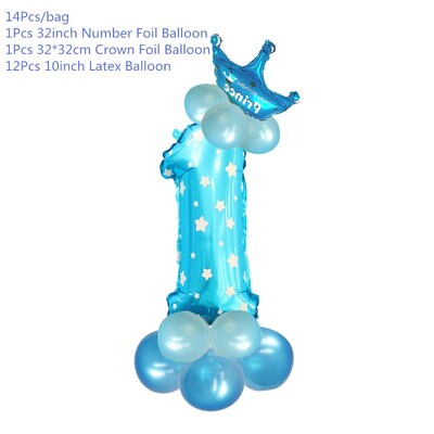 Chicinlife 1 szett rózsaszín 1. számú etetőszék transzparens Születésnapi Party Baby Shower Lány 1. Születésnapi Sármány füzér dekor kellékek