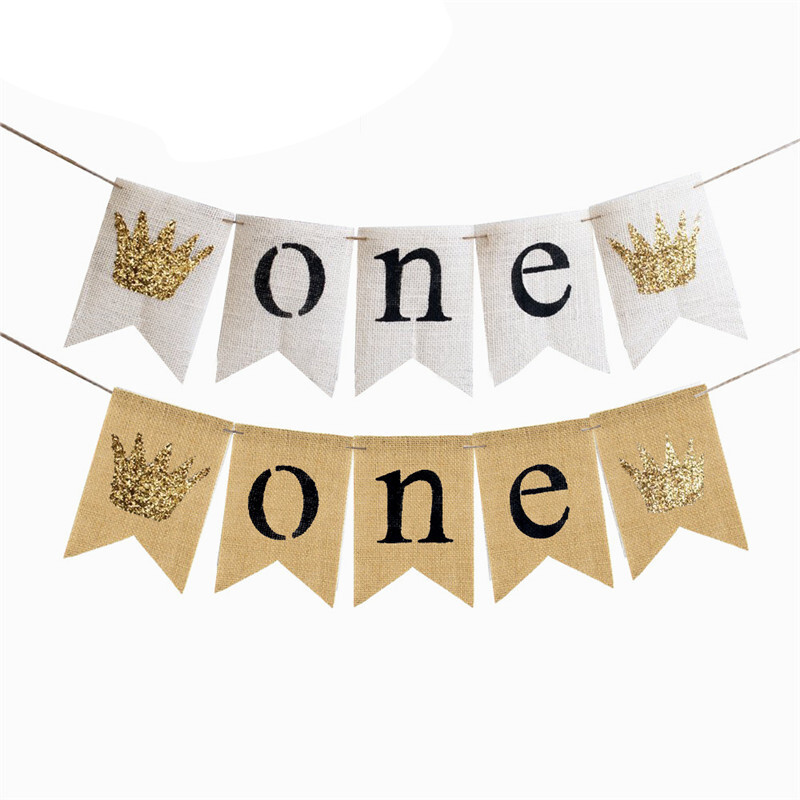 Chicinlife 1 szett rózsaszín 1. számú etetőszék transzparens Születésnapi Party Baby Shower Lány 1. Születésnapi Sármány füzér dekor kellékek