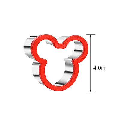 Szendvicsvágó készlet gyerekeknek Állati dinoszaurusz rozsdamentes acél kenyérforma fém formák süteményvágók kekszforma konyhai eszközök
