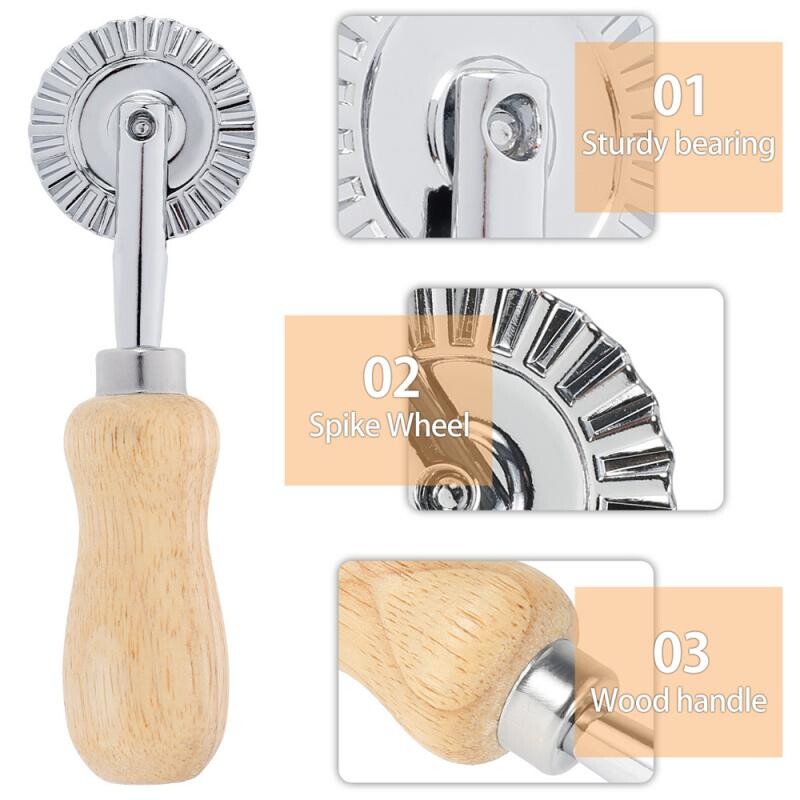 Plastični alat za pečenje Mreža za povlačenje Kotač Rezač rešetke za pizzu Rezač za peciva Kuhinjski aparat za raviole Rezači Četvrtasti okrugli rezanje pizze