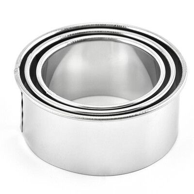 3vnt./rinkinys 304 Nerūdijančio plieno pjaustytuvas Koldūnai Formos kukulių odelė Prietaisas tešlos presas Blynų įrankiai Įvyniojimai Formos Virtuvės gaminimo mašina