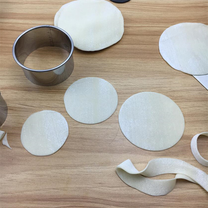 3vnt./rinkinys 304 Nerūdijančio plieno pjaustytuvas Koldūnai Formos kukulių odelė Prietaisas tešlos presas Blynų įrankiai Įvyniojimai Formos Virtuvės gaminimo mašina