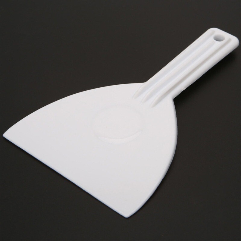 Plastikinis grandiklis Sviesto tešlos pjaustytuvas pyrago peilis „pasidaryk pats“ kepimo virtuvės įrankiai Minkštai įbrėžiamos lentos Šokoladinis kastuvas trikampis