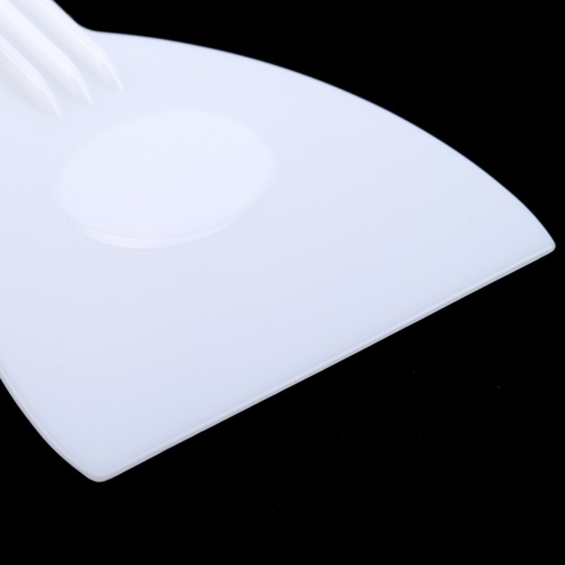 Plastikinis grandiklis Sviesto tešlos pjaustytuvas pyrago peilis „pasidaryk pats“ kepimo virtuvės įrankiai Minkštai įbrėžiamos lentos Šokoladinis kastuvas trikampis