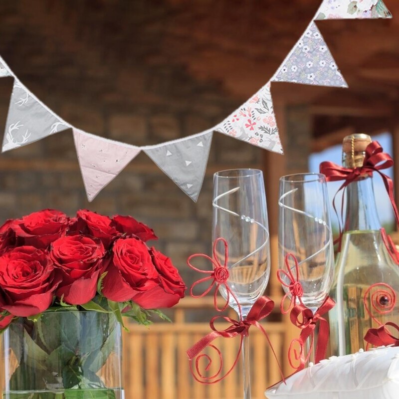 12 zászló, 3,2 m, kétoldalas