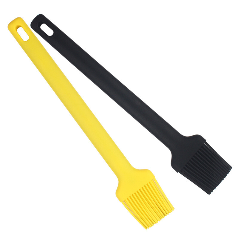 Grilio įrankiai Silikoninis kepsninės aliejaus šepetys Aukštos temperatūros virtuvės kepimo įtaisai Buitinis kepsninės teptukas