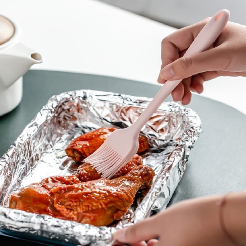 98G Didelis silikoninis kepsninės šepetys Kepimo BBQ karščiui atsparūs aliejui šepečiai Baro pyragų kepimo įrankiai Įrankiai Virtuvės reikmenys