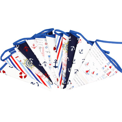 Új, nagyobb méretű, 12 zászlós sárga kacsa szövet transzparensek egyéni gyerek sármány buli születésnapi füzér otthoni dekoráció